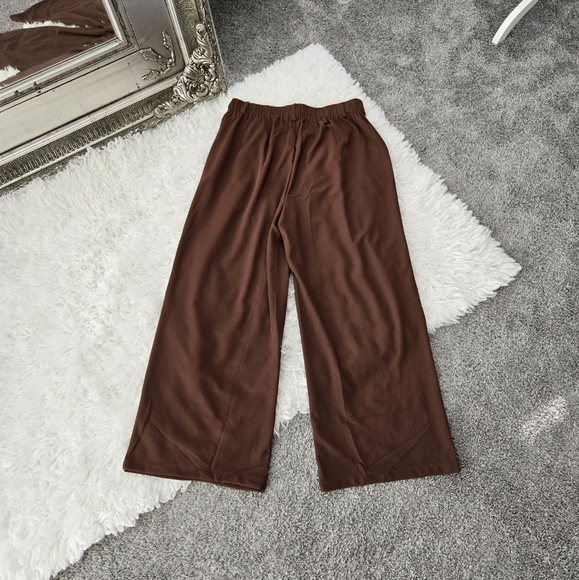 Bloggerlove Womens Casual Work Pants. Waffle Knit. High Waist Dress Pan… - Picture 6 of 12